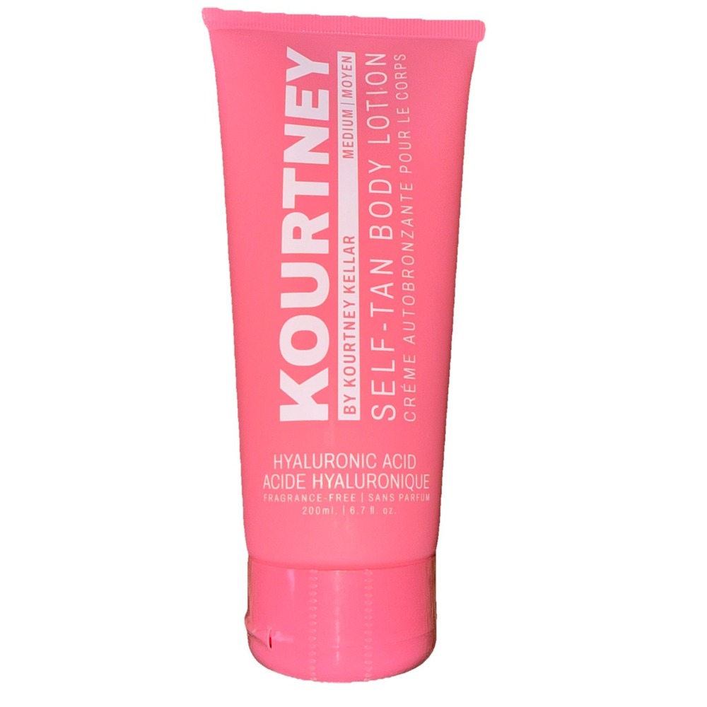 Kourtney Self Tan Body Lotion Medium 6.7 fl oz Sealed.
